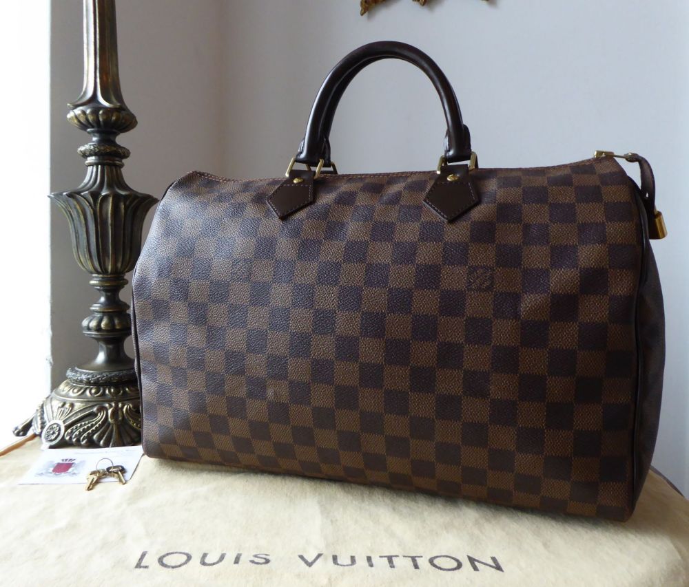 Louis Vuitton Speedy 35 in Damier Ebene 
