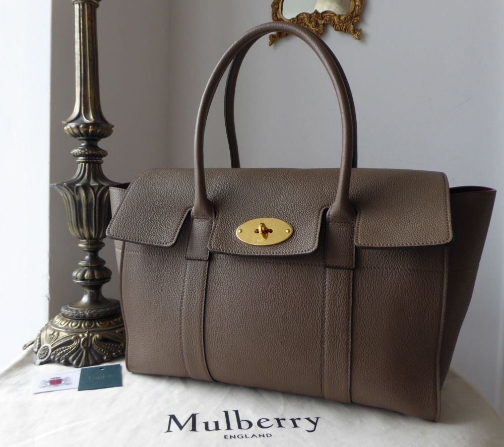Mulberry Bayswater in Clay Small Classic Grain Leather 