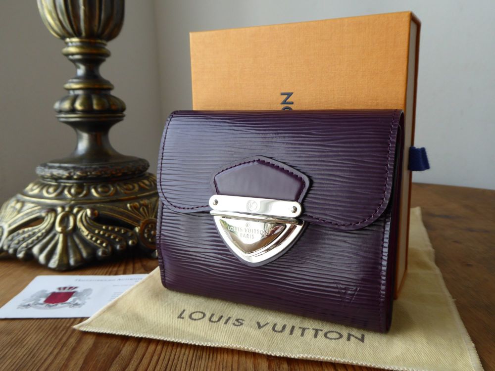 Buy Authentic, Preloved Louis Vuitton Epi Joey Wallet Purple Bags