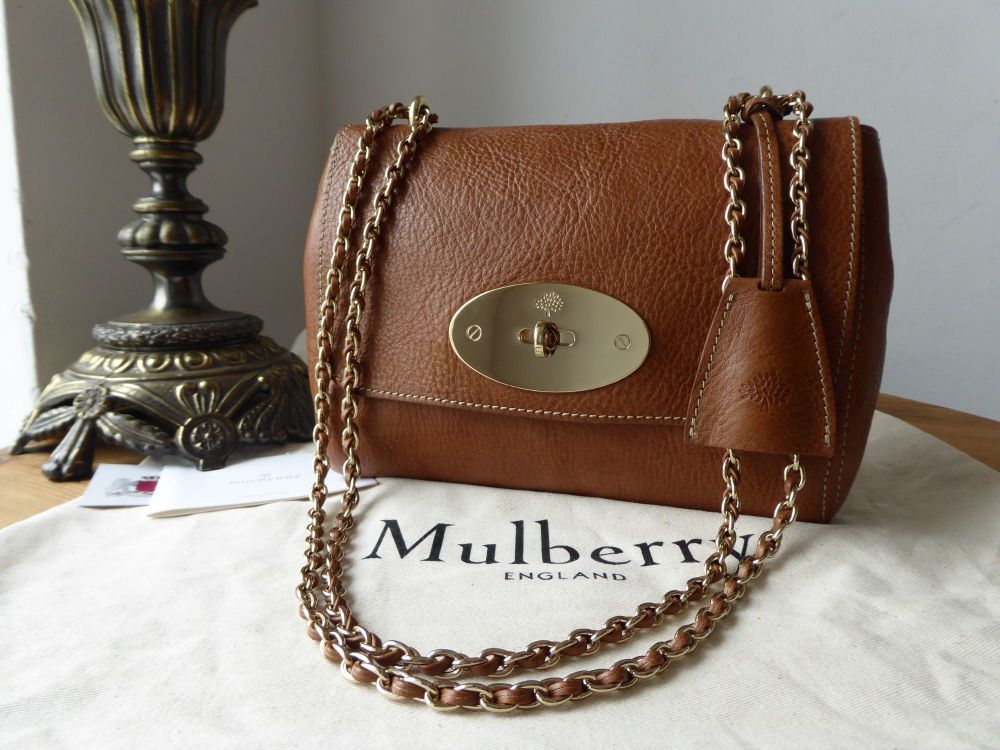 Mulberry Regular Lily in Oak Natural Vegetable Tanned Leather