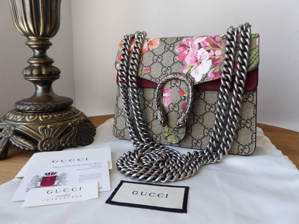 Gucci Dionysus GG Supreme Blooms Mini Bag - SOLD