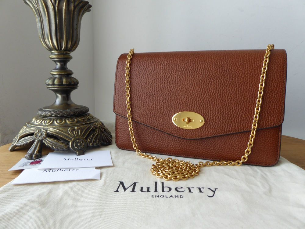 Mulberry Medium Darley in Oak Grained Vegetable Tanned Leather - SOLD