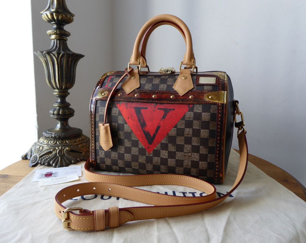 Louis Vuitton Limited Edition Time Trunk Speedy Bandoulière 25 - New*