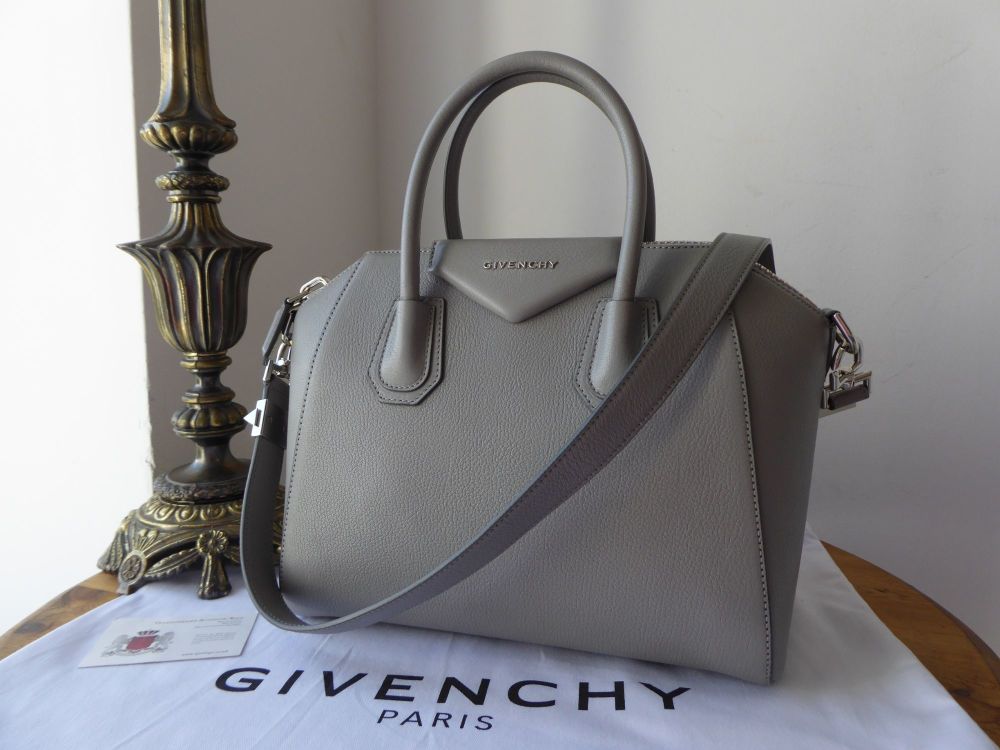 Givenchy Antigona Small in Pearl Grey 