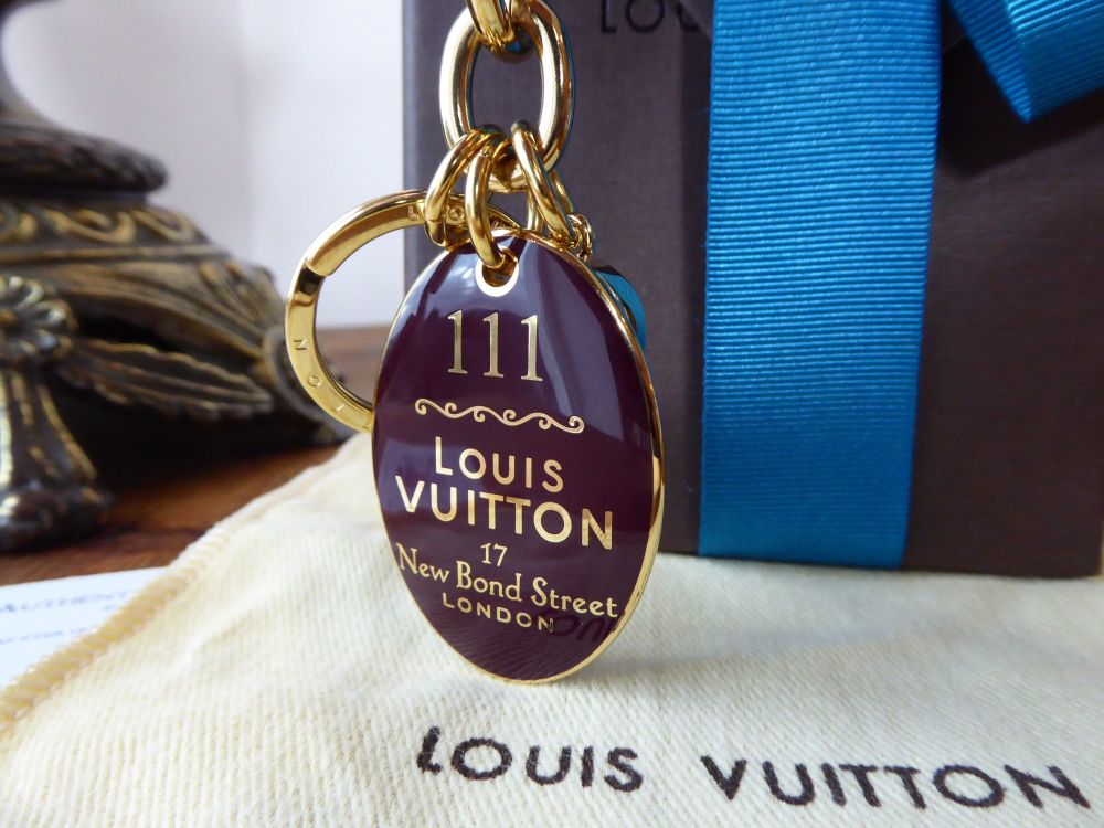 Louis Vuitton Limited Edition Maison Collector n°111 Porte Cles Key Chain B