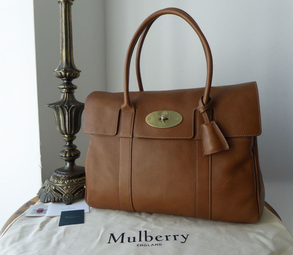 Mulberry Classic Heritage Bayswater in Oak Natural Vegetable Tanned Leather