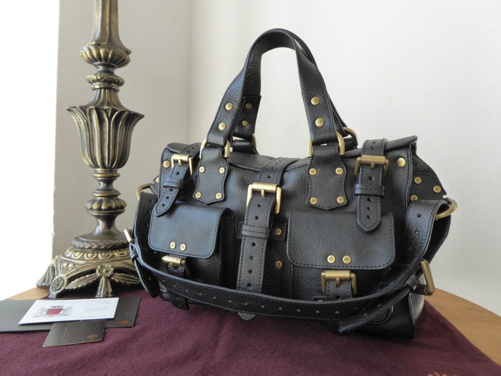 Mulberry Vintage Rosemary in Black Darwin Leather 