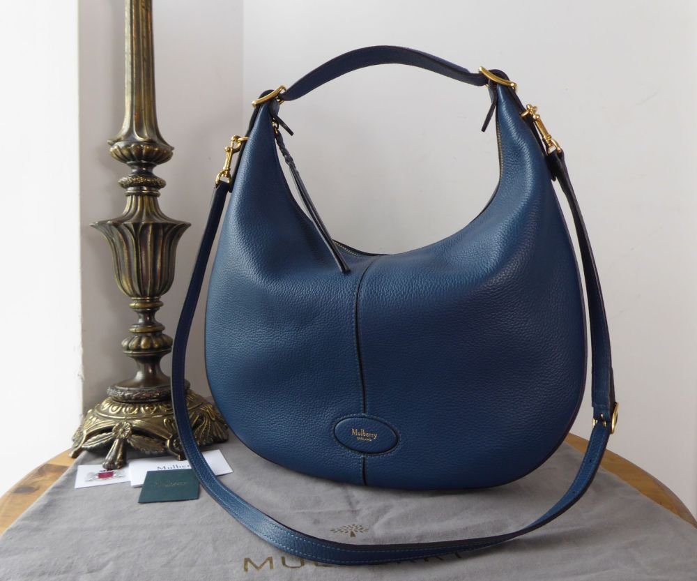 Mulberry Small Selby in Deep Sea Small Classic Grain Leather - SOLD
