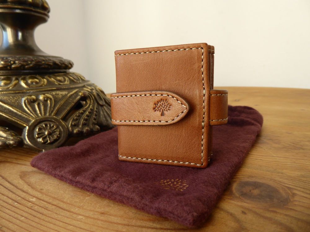 Mulberry Mini Multi Photoframe in Oak Natural Vegetable Tanned Leather 