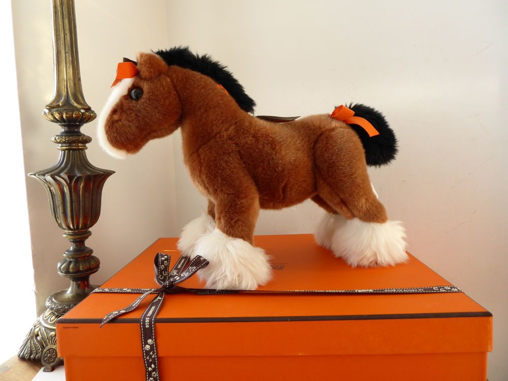 Hermés 'Hermy' The Horse Plush Toy PPM - SOLD