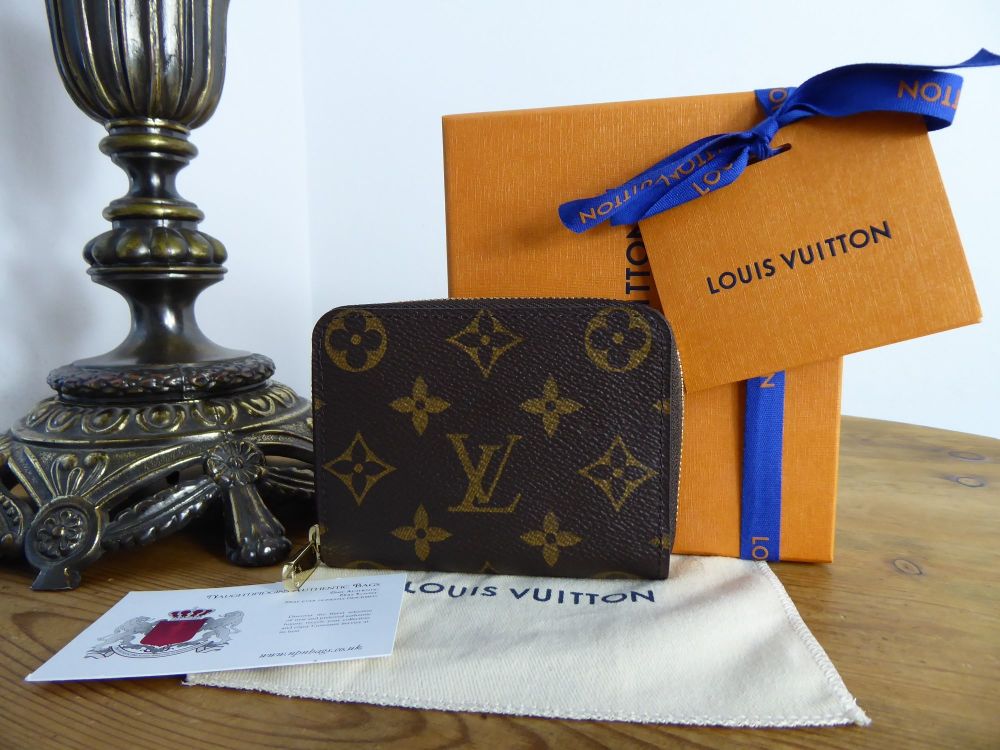 Louis Vuitton Zippy Compact Coin Card Purse Wallet in Monogram - SOLD
