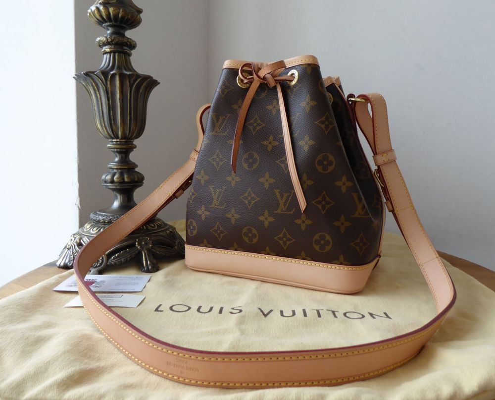 LOUIS VUITTON Damier Azur Canvas Noe BB Shoulder Crossbody Bag