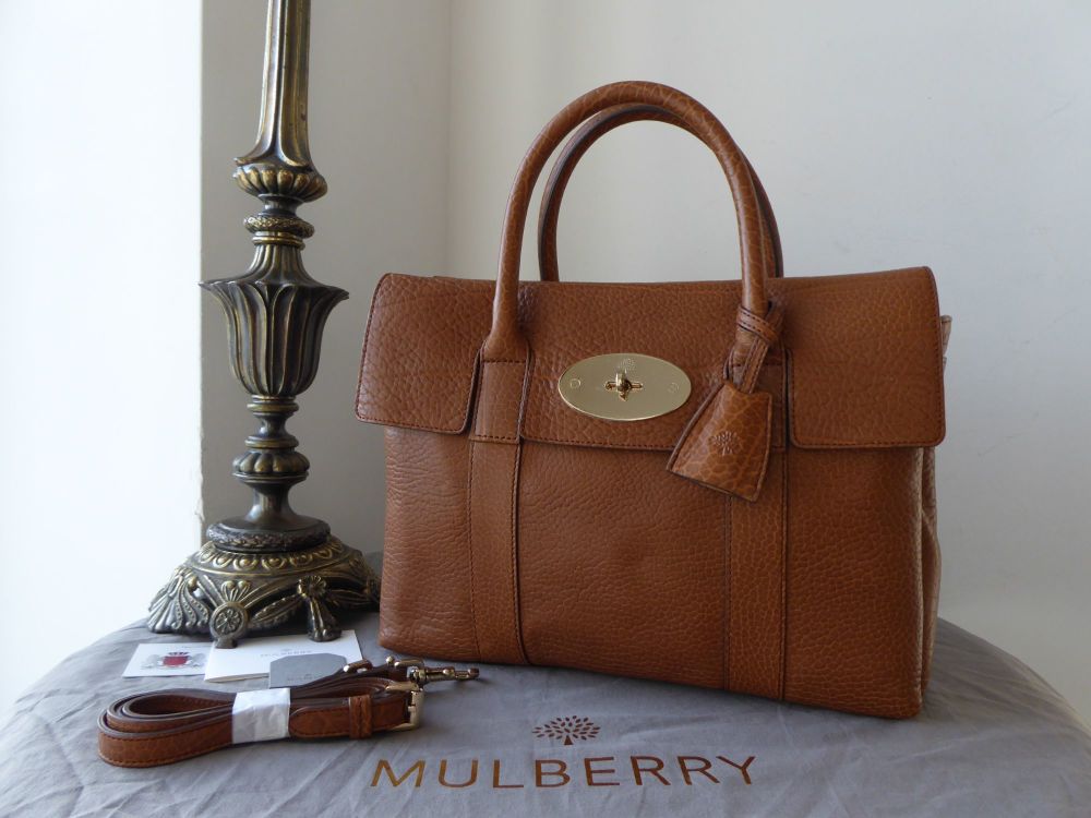 Mulberry Double Sided Bayswater Oak Shrunken Calf - New* - SOLD