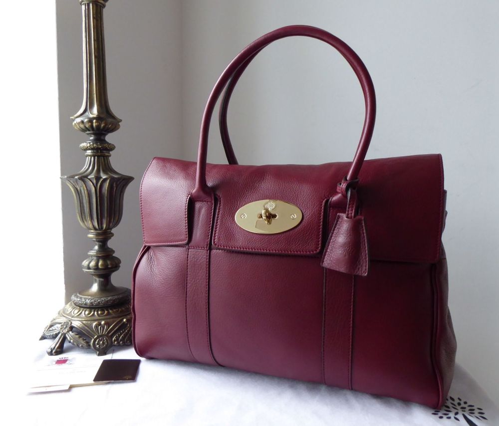 Mulberry Classic Heritage Bayswater in Black Forest Soft Matte