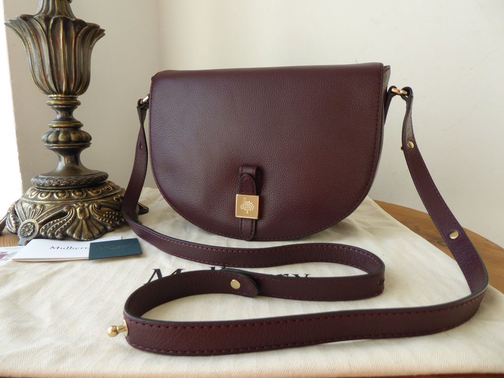 Mulberry Tessie Satchel in Oxblood Classic Grain Leather - SOLD