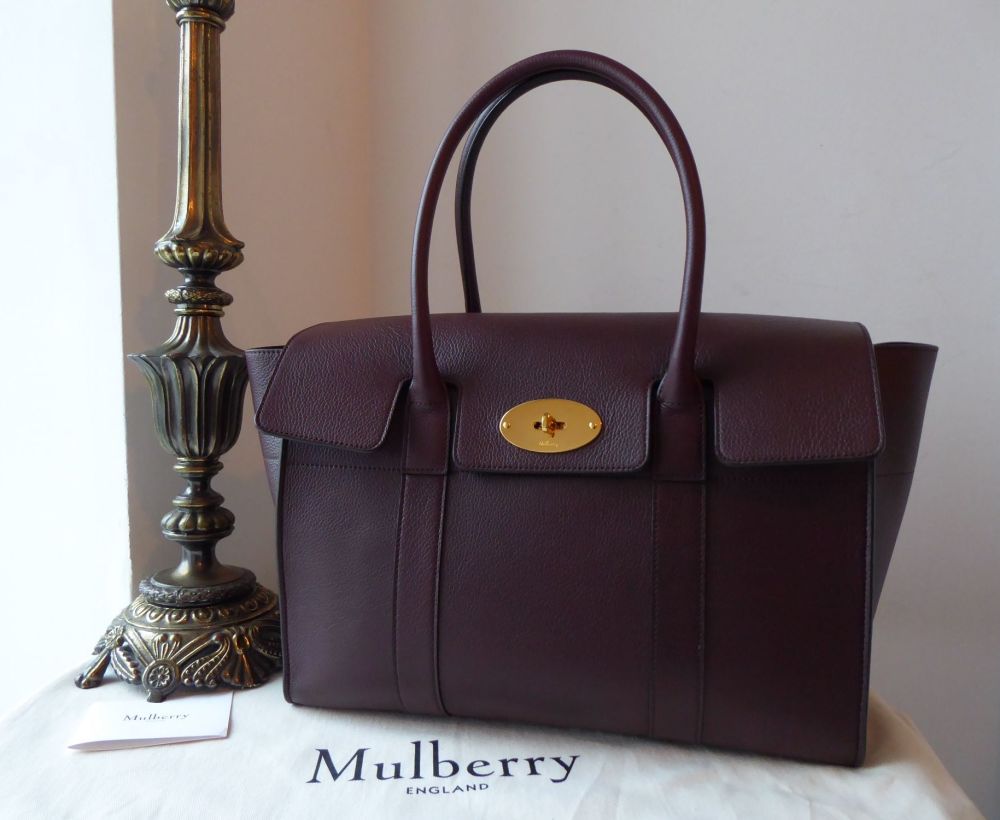 Mulberry Oxblood Leather Cara Delevingne Bag - Yoogi's Closet