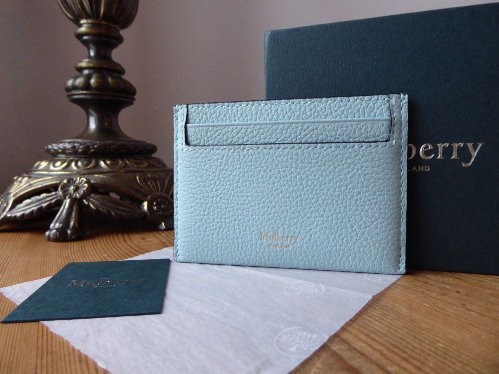 Mulberry Heritage Credit Card Slip Holder in Light Antique Blue Small ...