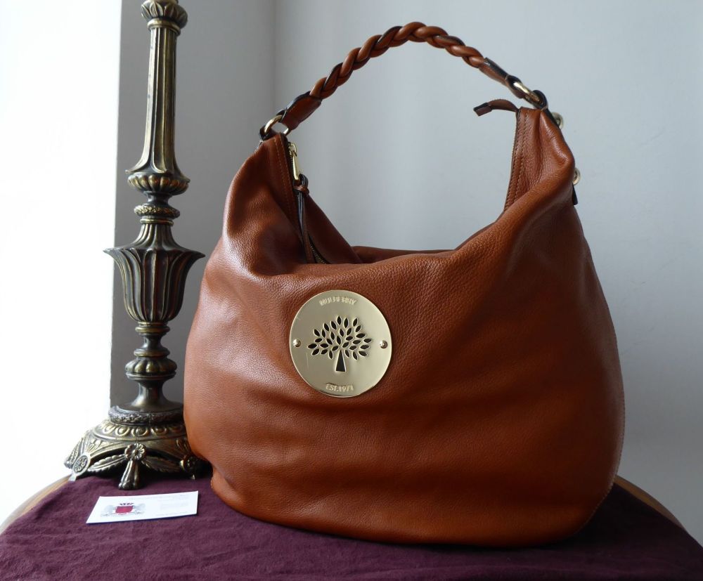 Mulberry Large Daria Hobo in Oak Soft Spongy Leather
