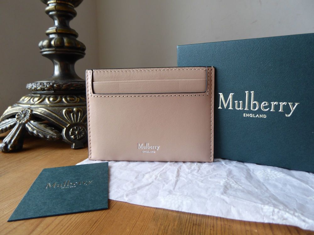 Mulberry Credit Card Slip Holder in Rosewater Smooth Calf  - New* - SOLD