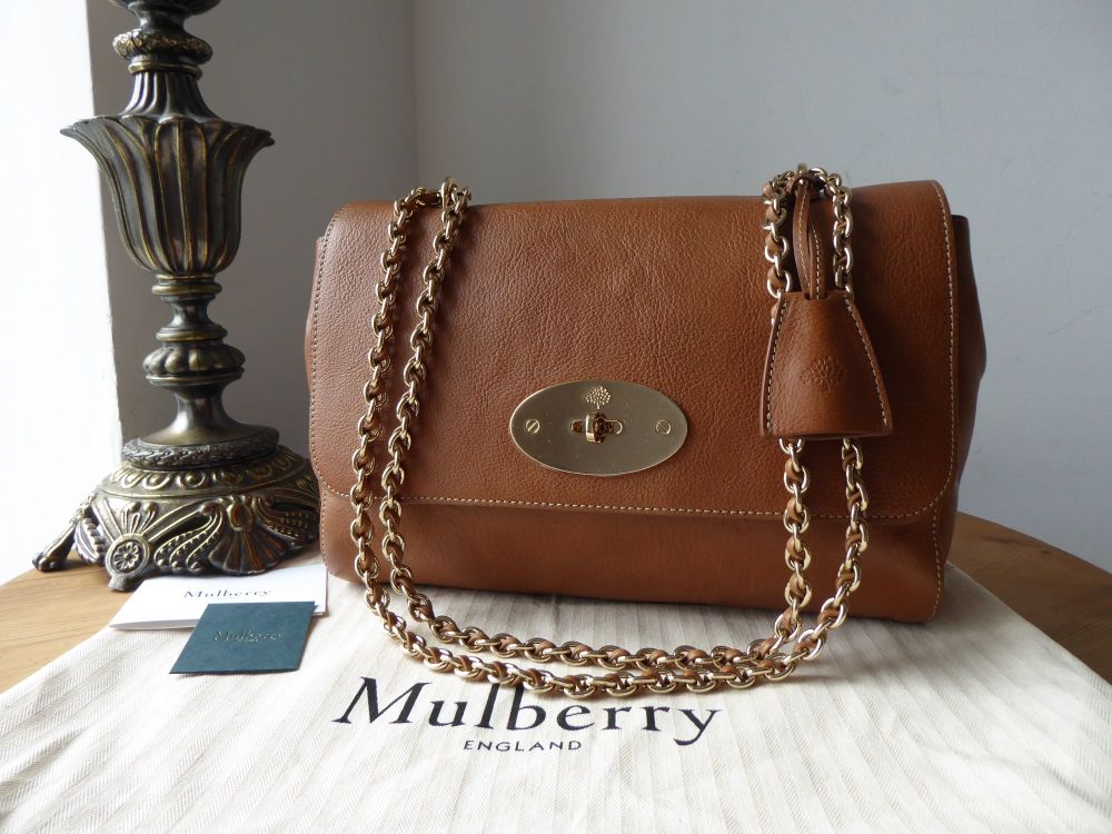 Mulberry Medium Lily in Oak Natural Leather - SOLD