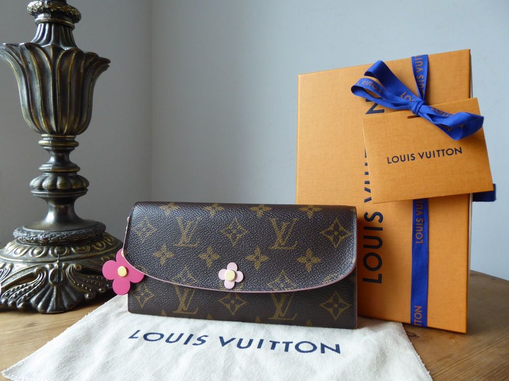 Louis Vuitton Blooming Flowers Emilie Long Continental Wallet Purse in  Monogram - SOLD
