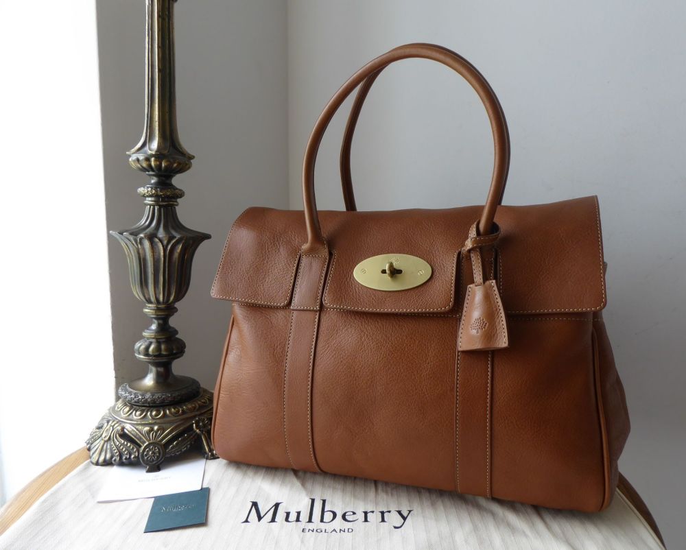 Mulberry Classic Heritage Bayswater in Oak Natural Vegetable Tanned Leather - SOLD