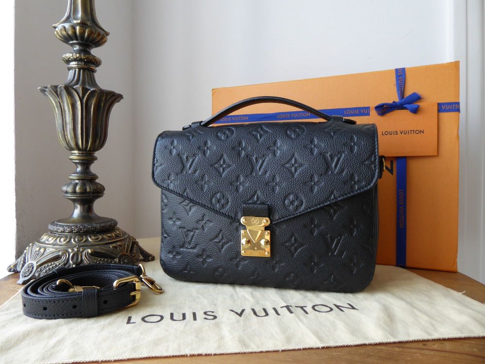 Louis Vuitton Pochette Métis in Monogram Empreinte Noir - SOLD
