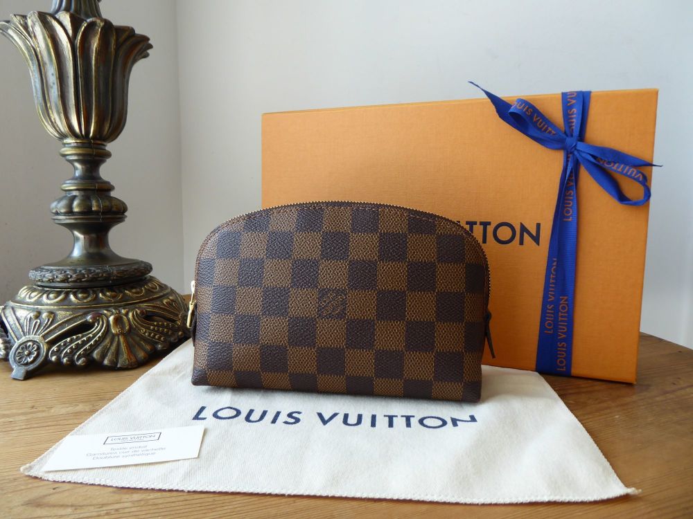Louis Vuitton Cosmetic Pouch in Damier Ebene  - SOLD