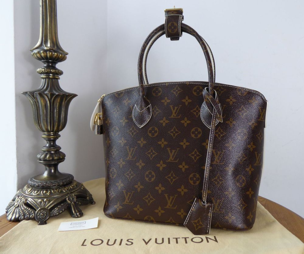 Louis Vuitton Limited Edition Lockit Fetish Top Handle Bag in Monogram ...