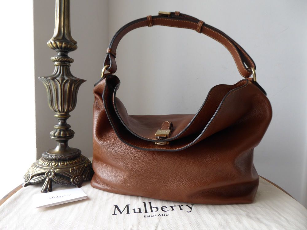 Mulberry Tessie Hobo in Oak Classic Grain Leather - SOLD