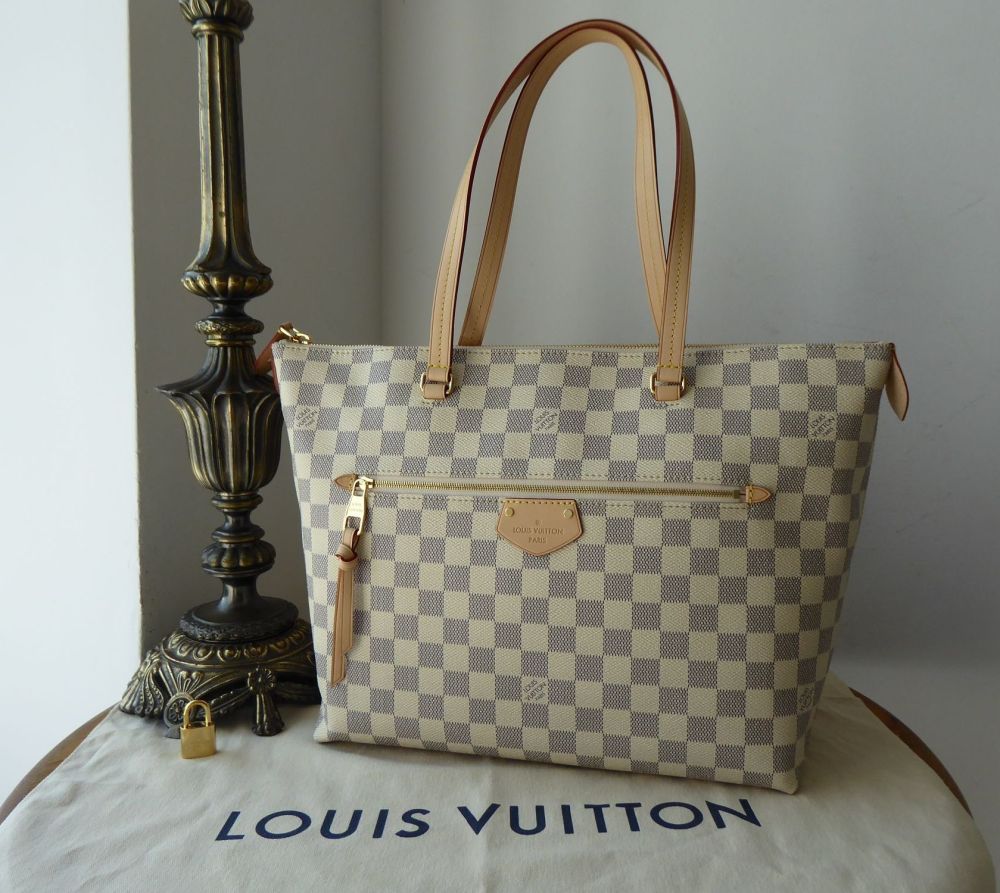 Louis Vuitton Iena MM Damier Azur Crossbody Bag