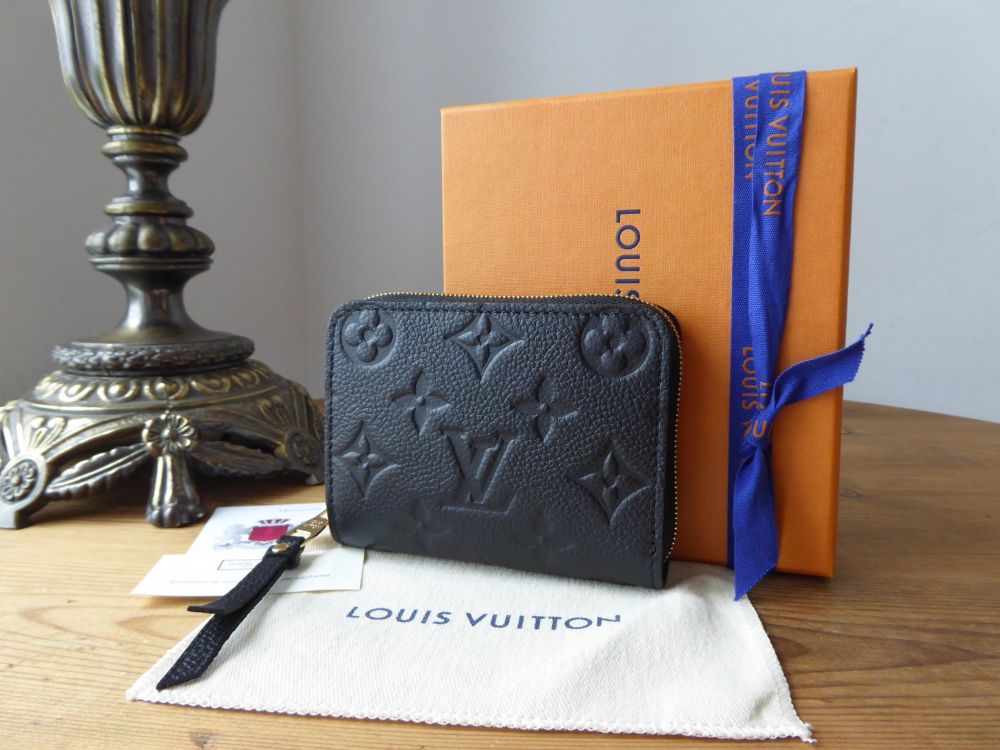 Louis Vuitton Zippy Coin Purse in Empreinte Monogram Noir - SOLD