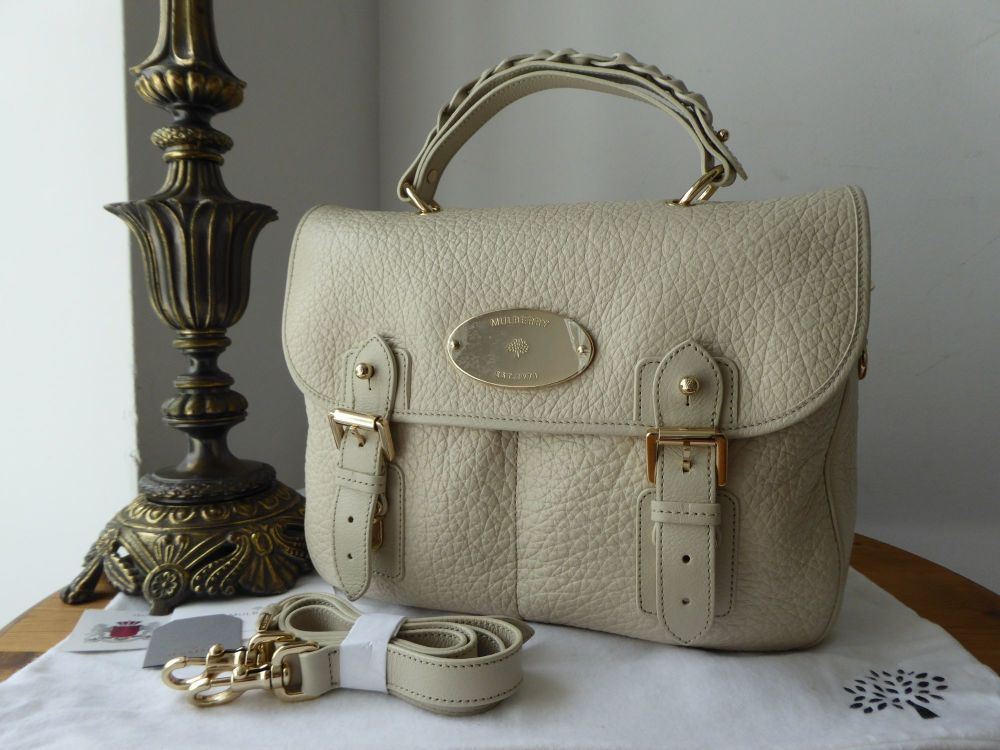 Mulberry Trout Satchel in Pear Sorbet Soft Large Grain Leather - As New - SOLD