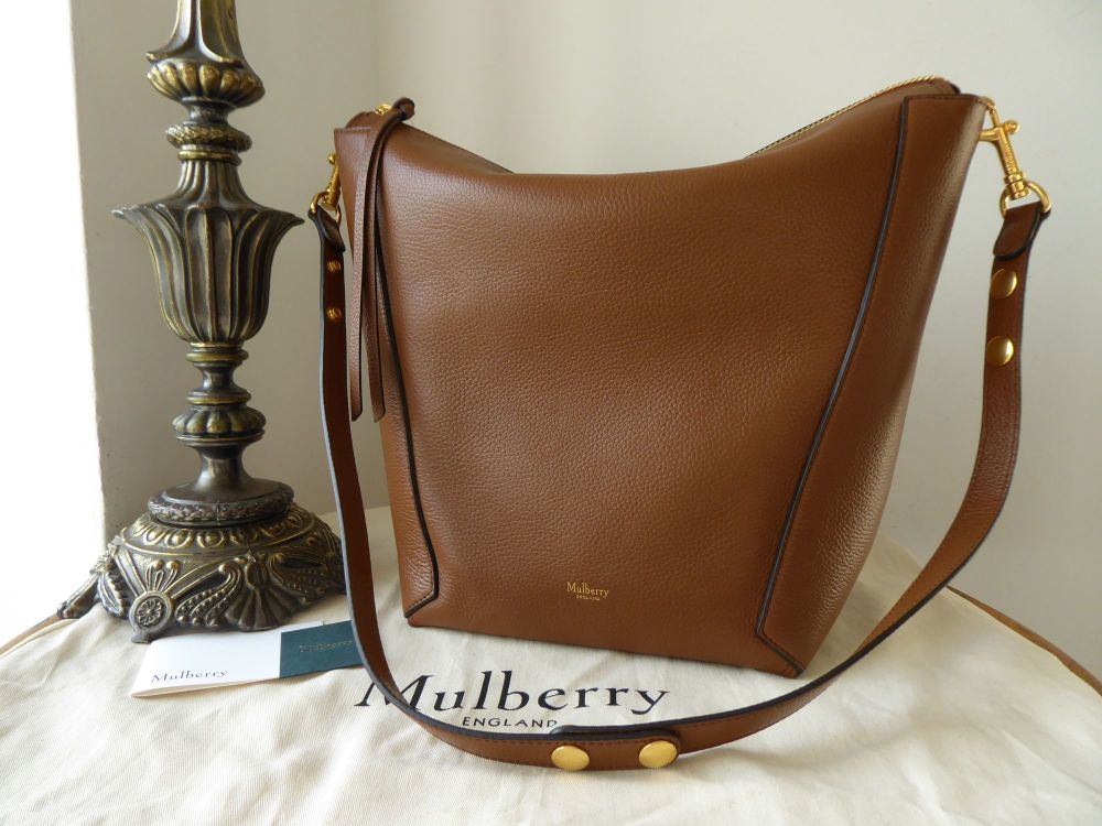 Mulberry Camden in Oak Small Classic Grain Leather  - New