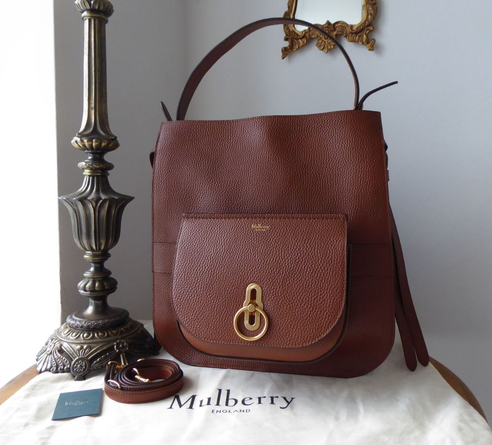 Mulberry Amberley Hobo in Oak Grain Vegetable Tanned Leather - SOLD