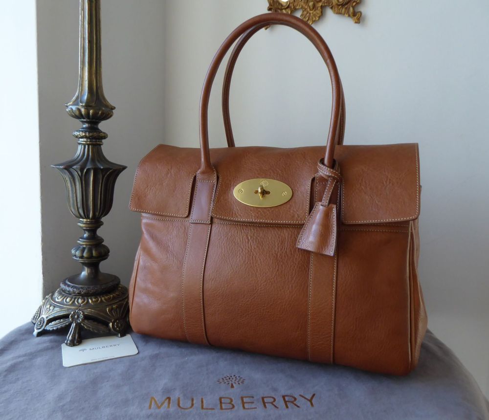 Mulberry Classic Heritage Bayswater in Oak Natural Vegetable Tanned Leather - SOLD