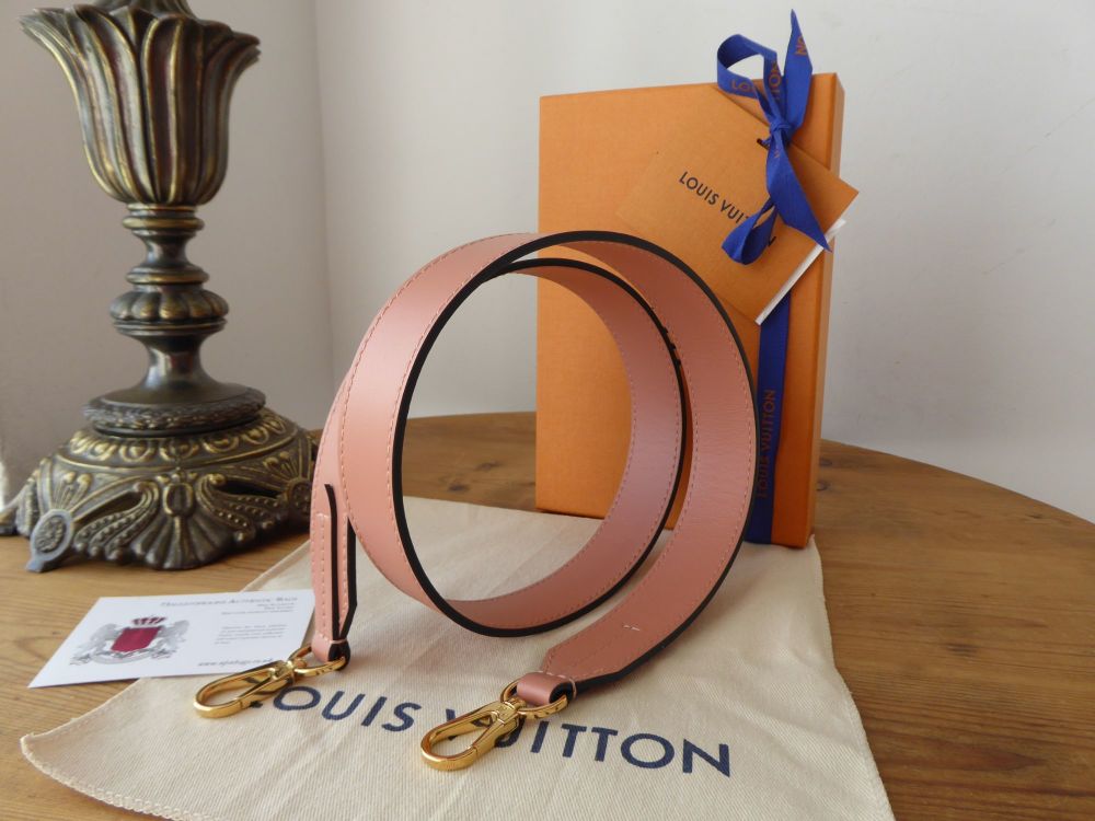 Louis Vuitton Bandouliere Shoulder Strap in Vieux Rose Calfskin - SOLD