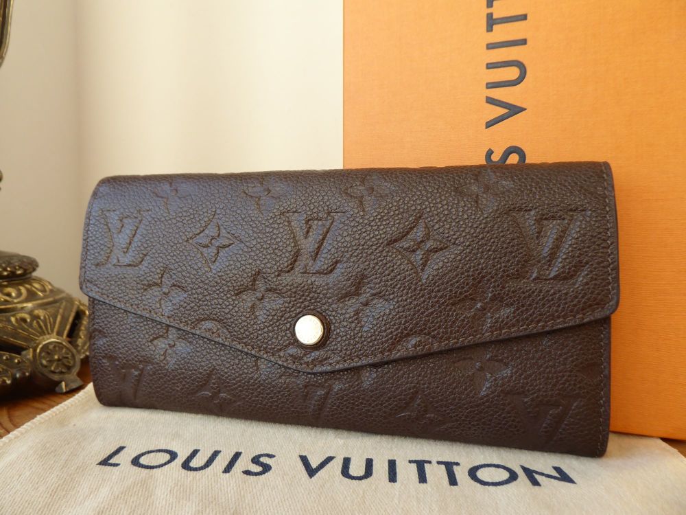 Louis Vuitton Monogram Implant Portefeuille Curieuse Long Wallet