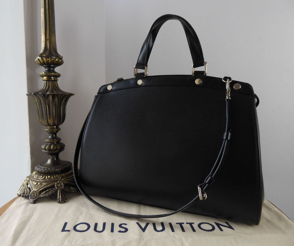 Louis Vuitton EPI Brea GM Black