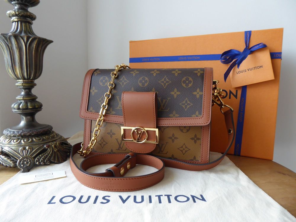 Louis Vuitton Dauphine Leather Handbag