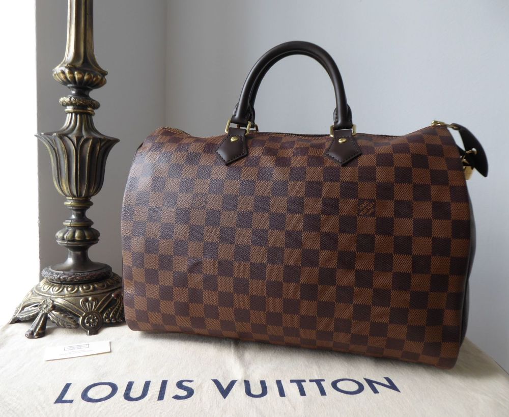 Louis Vuitton Speedy 35 in Damier Ebene 