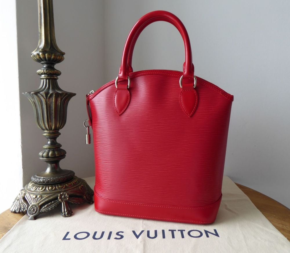 Louis Vuitton Lockit NM Top Handle Bag in Epi Rouge Red - SOLD