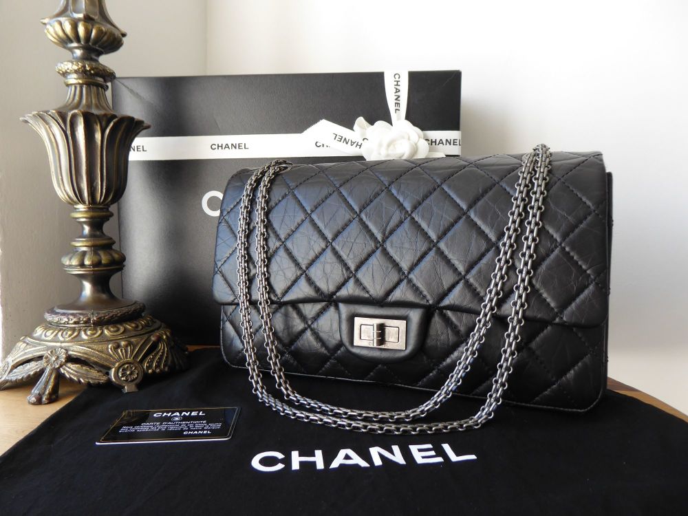 Chanel Reissue Small Camera Bag In Black Aged Calfskin SOLD