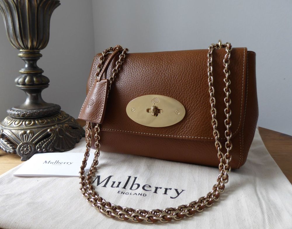 Mulberry Regular Lily in Oak Natural Vegetable Tanned Leather 