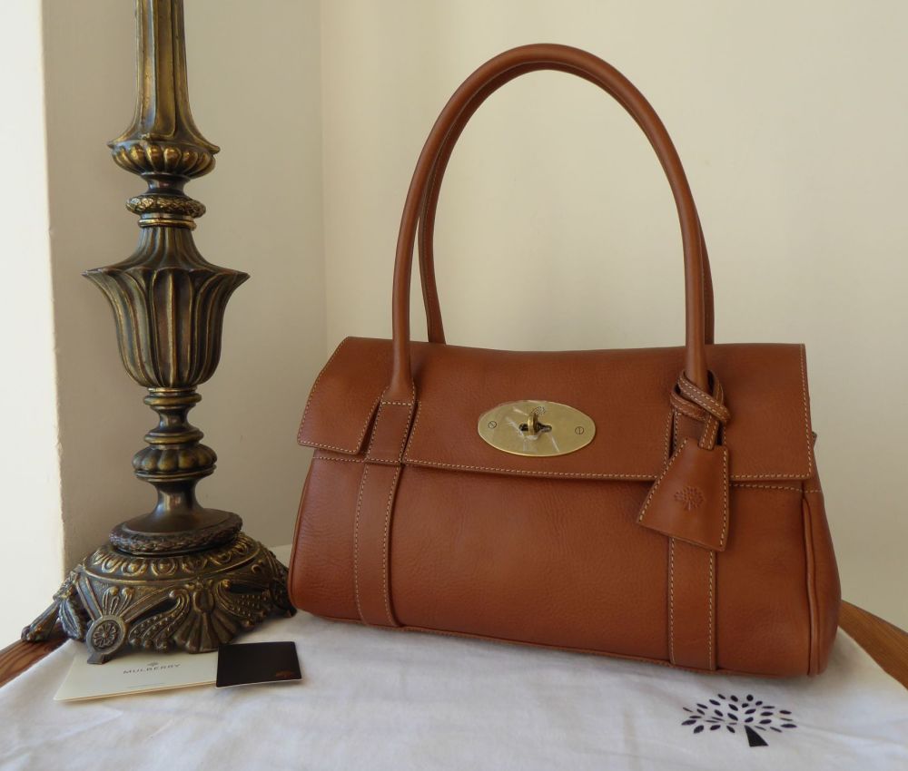 Mulberry East West Bayswater in Oak Natural Vegetable Tanned Leather - SOLD