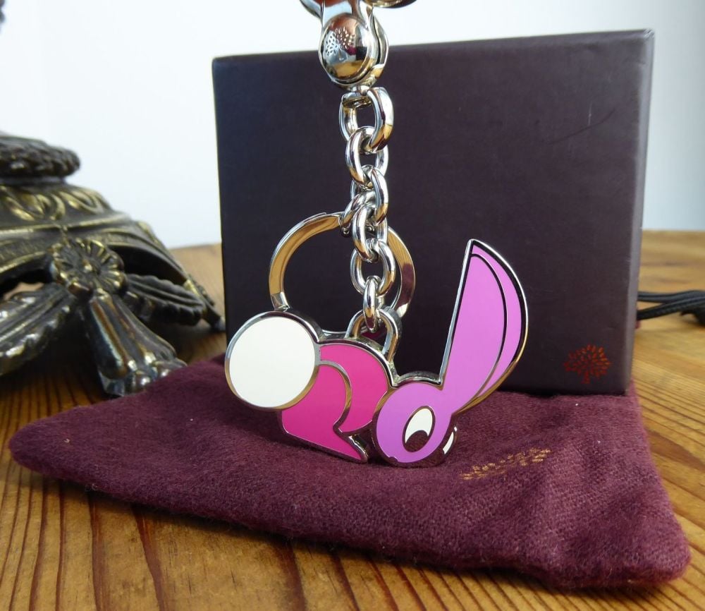 Mulberry Julie Verhoeven Collection Bunny Rabbit Keyring Bag Charm - SOLD