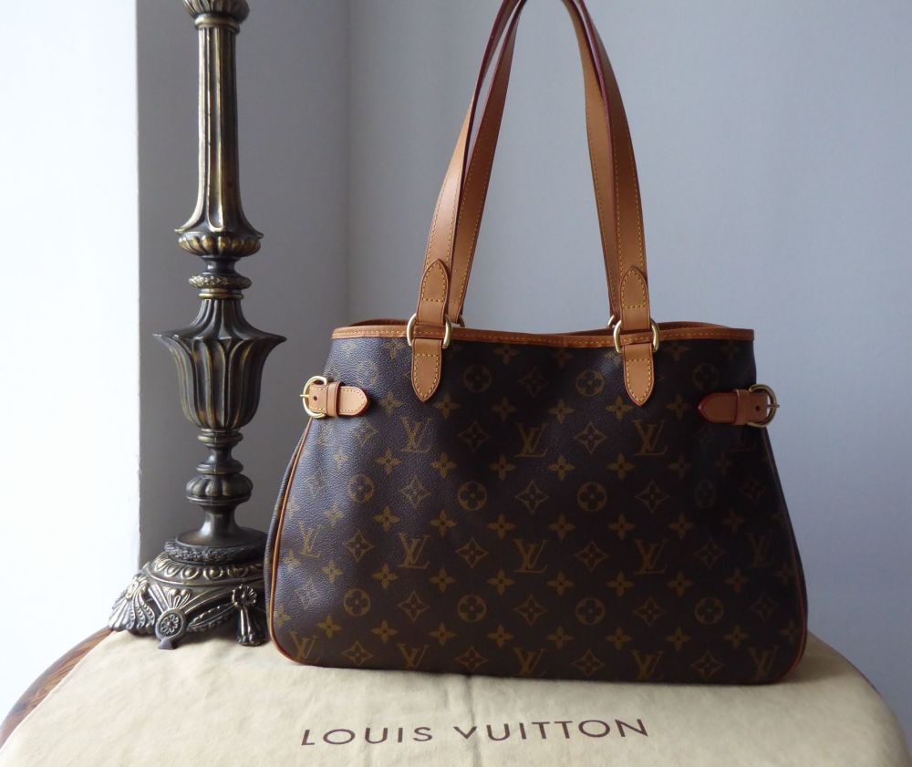 Shop for Louis Vuitton Monogram Canvas Leather Batignolles