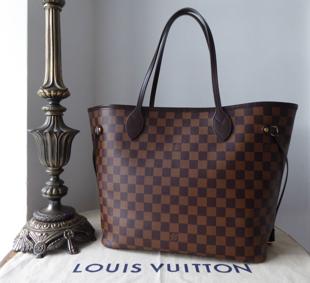 Louis Vuitton Neverfull MM in Damier Ebene without Zip Pouch - SOLD
