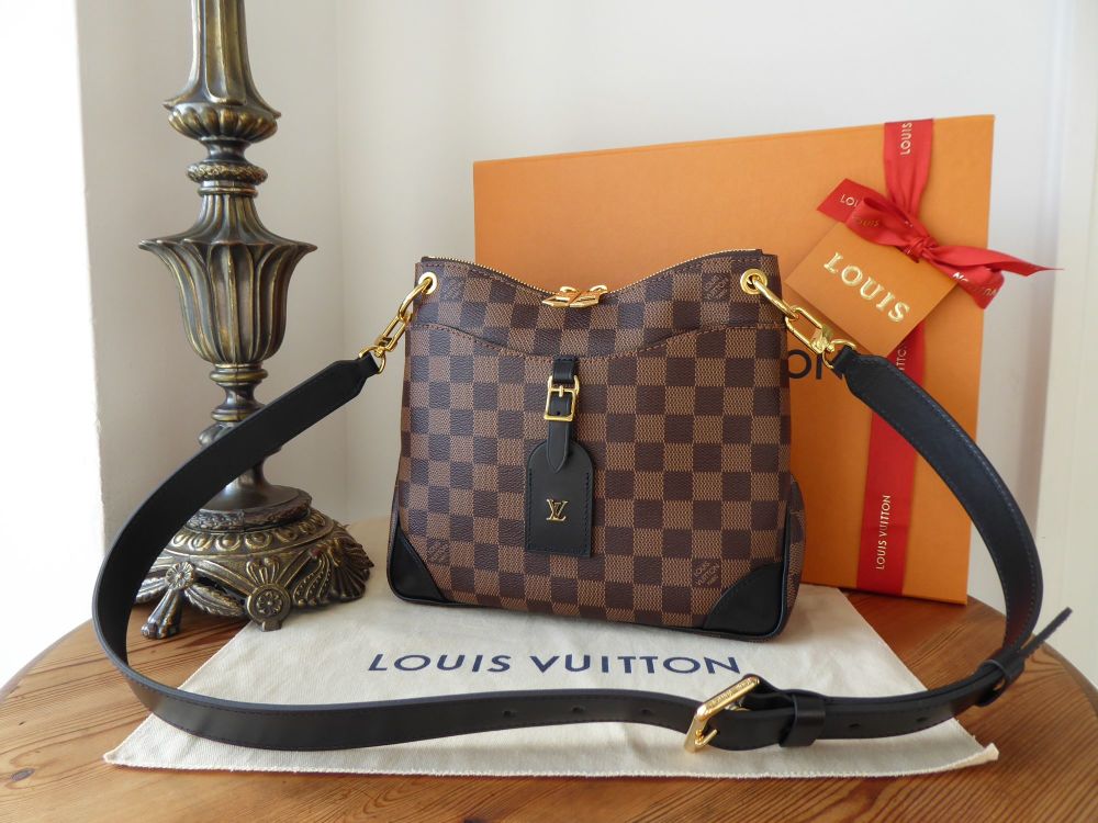 Louis Vuitton, Bags, Excellent Condition Louis Vuitton Odeon Pm Damier  Ebene Noir Crossbody Bag