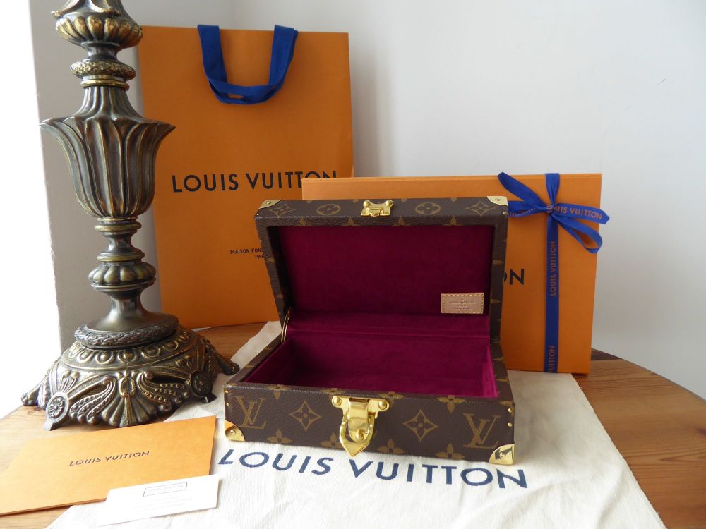 Louis Vuitton Coffret Polyvalent Mini Trunk Case in Monogram Fuchsia - SOLD
